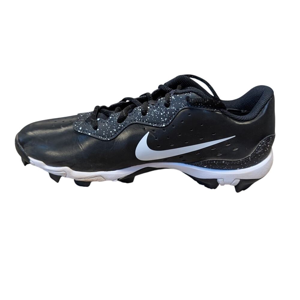 Nike Alpha Huarache 4 Keystone Men Size 8 Black White Baseball Cleats DJ6524-003